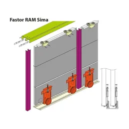 Roue supérieure / inférieure FASTOR RAM FLAT
