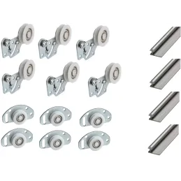 Kit pour trois portes coulissantes FAST S 50 kg