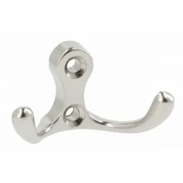 Patère MIKEL S / Nickel satiné