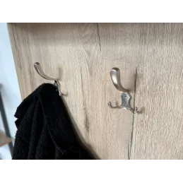 Porte-manteau MIKEL XL / Nickel satiné
