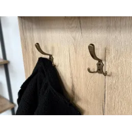 Porte-manteau MIKEL XL / Laiton patiné