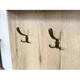 Porte-manteau MIKEL XL / Laiton patiné