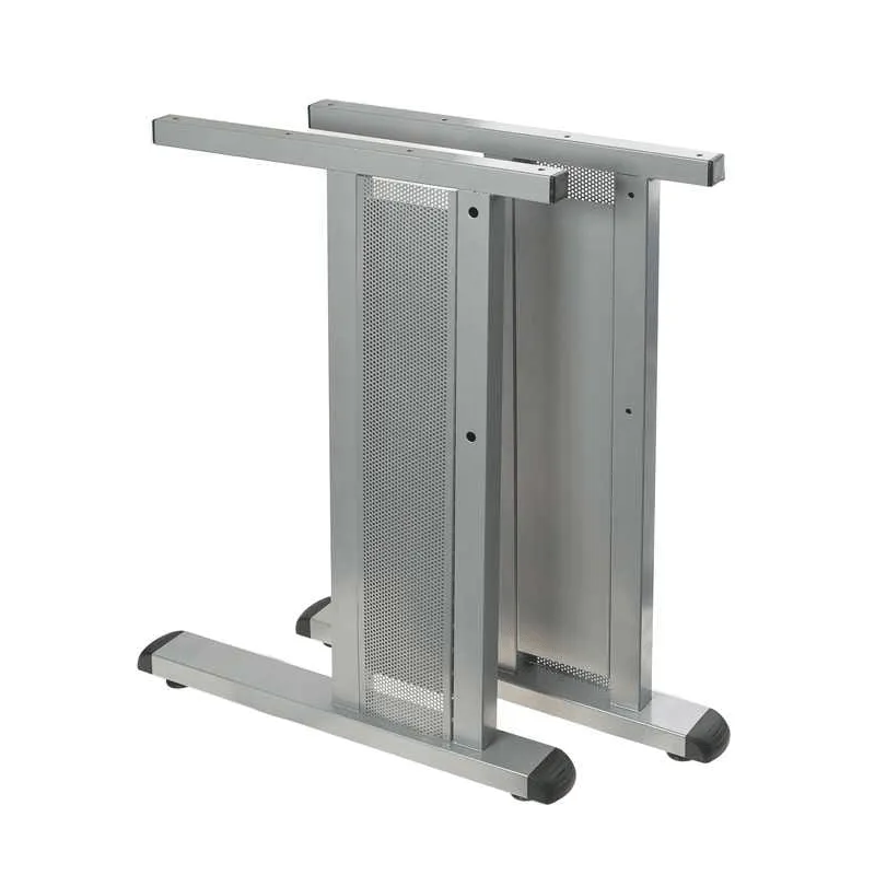 Set de pieds de bureau TAURUS / Gris RAL 9006