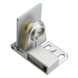 Charnière centrale pour porte en verre UNION sans perçage / Aluminium