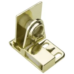 Charnière centrale pour porte en verre UNION sans perçage / Doré brillant