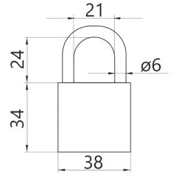 Cadenas en fonte GERDA KZZS 40 mm