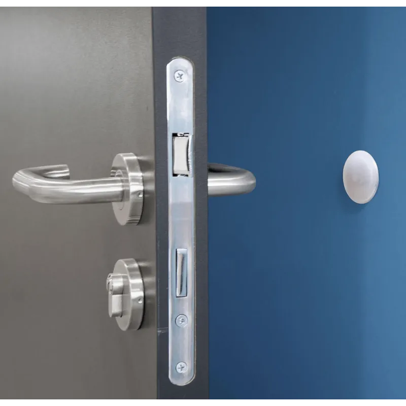 Butée de porte autocollante INTRO / Blanc mat