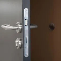 Butée de porte autocollante INTRO / Marron