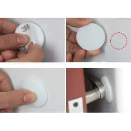 Butoir de porte autocollant INTRO / Gris