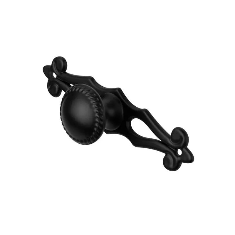 Bouton de meuble ANET / Noir mat