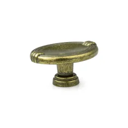 Bouton de meuble GOYA / Laiton antique