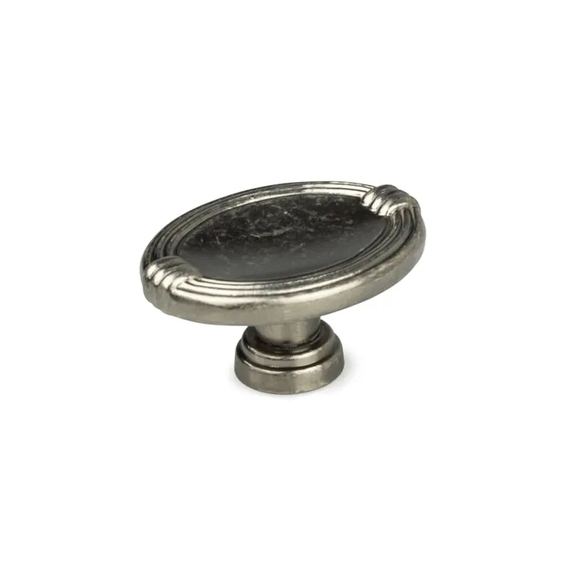 Bouton de meuble GOYA / Argent vieilli