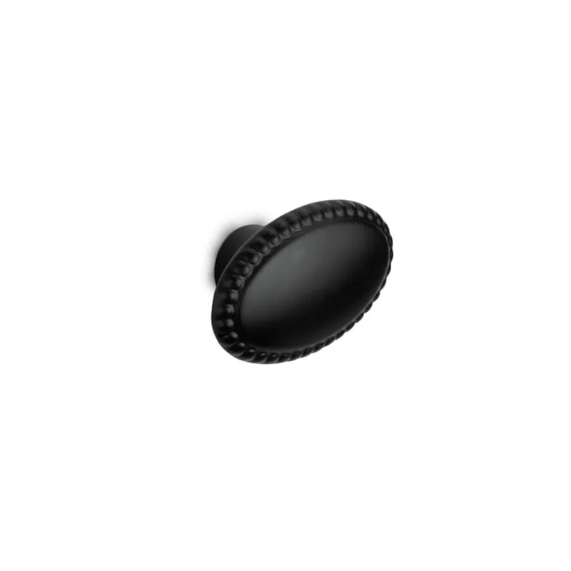 Bouton de meuble BANKOK / Noir mat