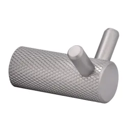 Patère INDUST / Acier inoxydable mat