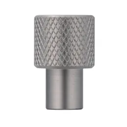 Bouton INDUST I. / Acier inoxydable mat