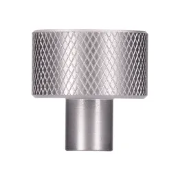 Bouton INDUST II. / Acier inoxydable mat