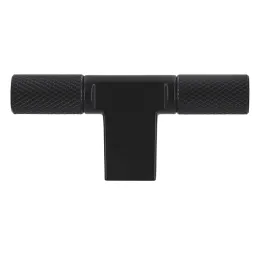 Poignée bouton INDUST DUO / Noir mat