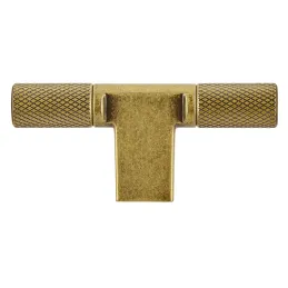 Bouton de meuble INDUST DUO / Vieil or