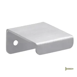 Poignée de chant de porte AEROS / Acier inoxydable
