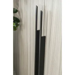 Poignée de dressing MERCUR 1100 mm / Noir brossé