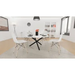Structure de table PRATO / Noir mat