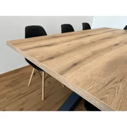 Structure de table SICILIA / Noir mat