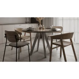 Structure de table DOMINICA / Noir mat