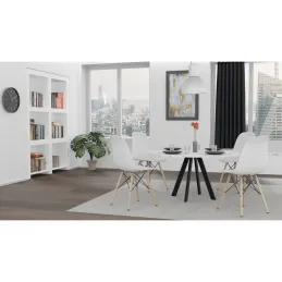 Structure de table DOMINICA / Noir mat