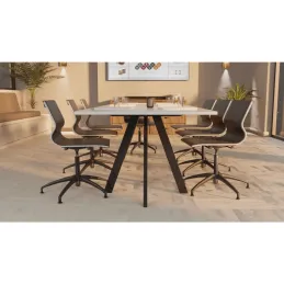 Structure de table DOMINICA / Noir mat