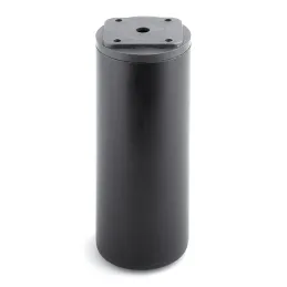 Pied de meuble rond 60 / Noir mat