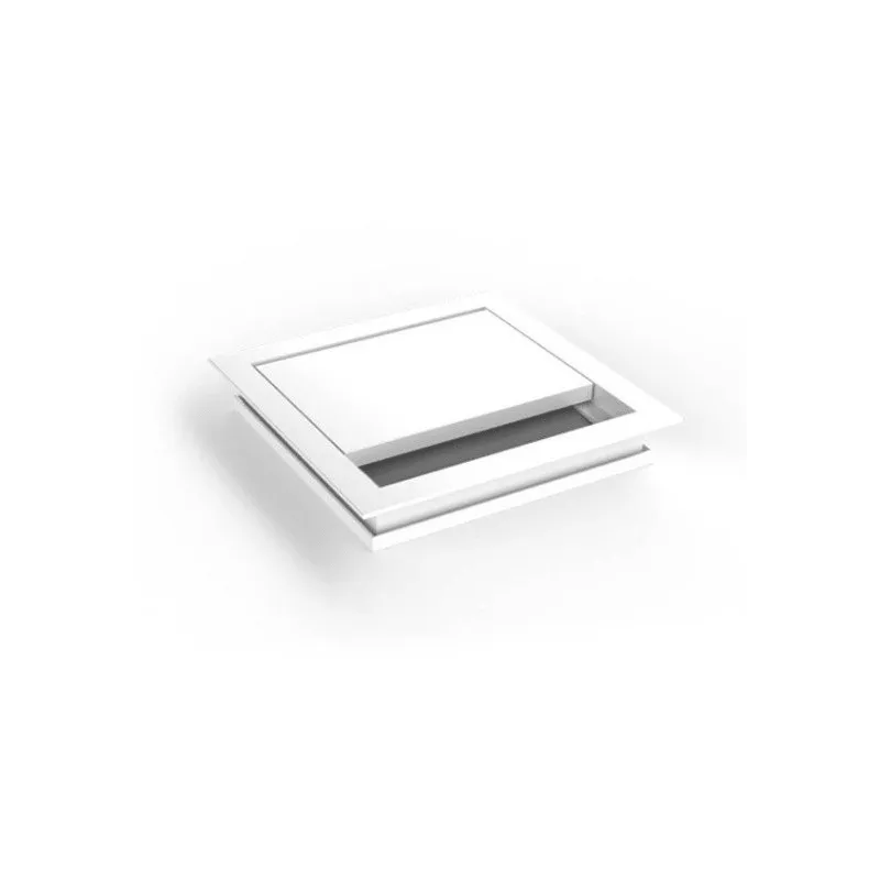 Passe-câbles GRACIA 100 x 100 mm / Blanc mat