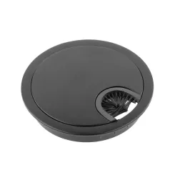 Passe-câbles LINDA 80 / Noir mat
