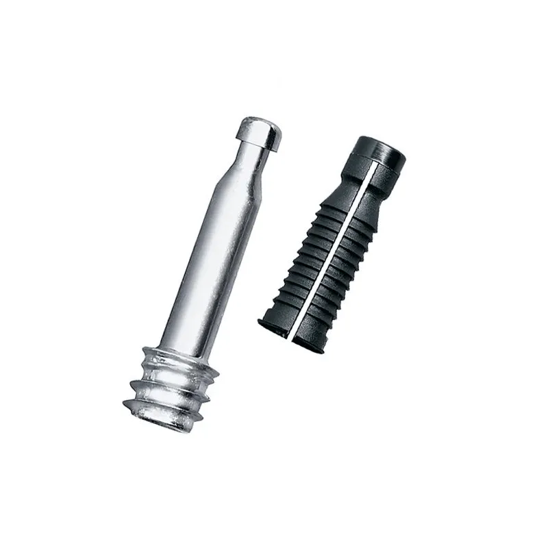 Goujon de raccordement pour assemblages invisibles avec tourillon KNAPP 8 mm / Noir – 10 pièces
