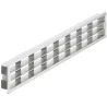 Chrome mat brossé
