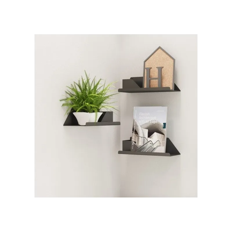 Étagère métallique NOVA / Anthracite