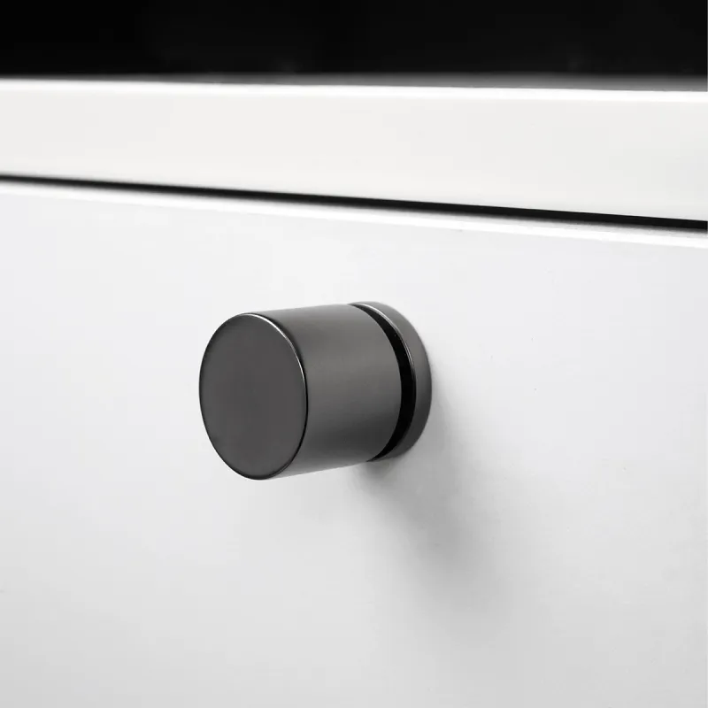 Poignée bouton VIRGIL / Titane