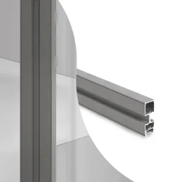 Montant pour système modulaire de dressing ZERO / Beige