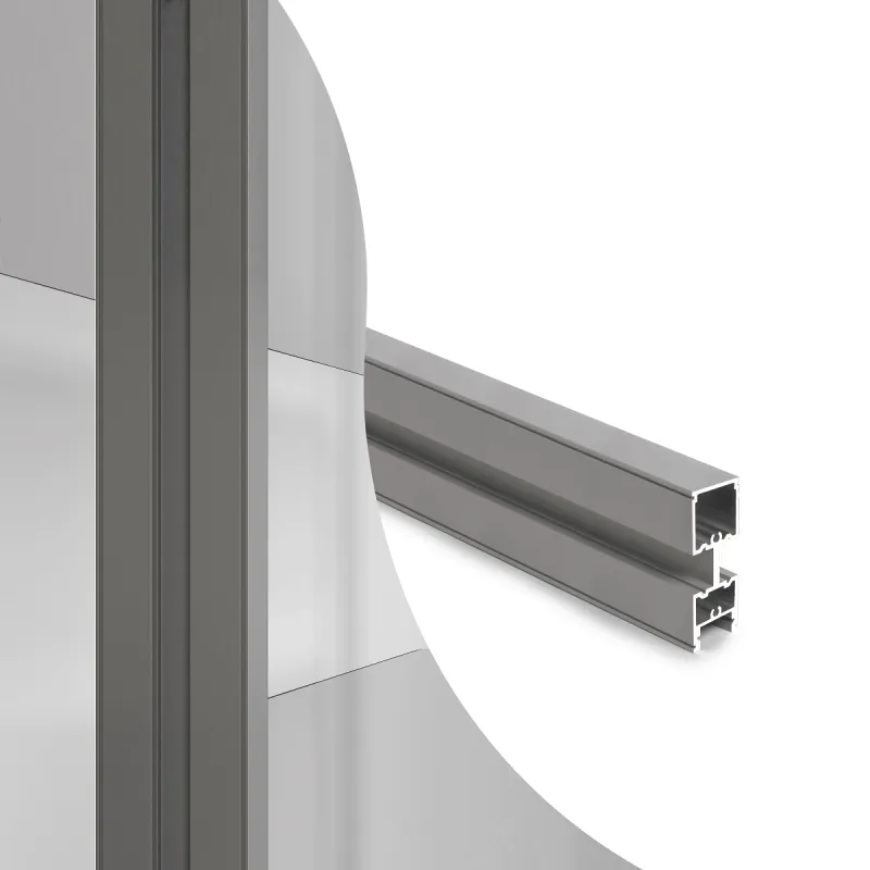 Montant pour système modulaire de dressing ZERO / Beige