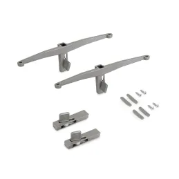 Set de supports pour étagère en bois pour système modulaire de dressing ZERO / Beige
