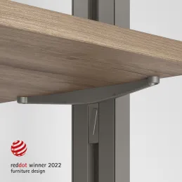 Set de supports pour étagère en bois pour système modulaire de dressing ZERO / Beige
