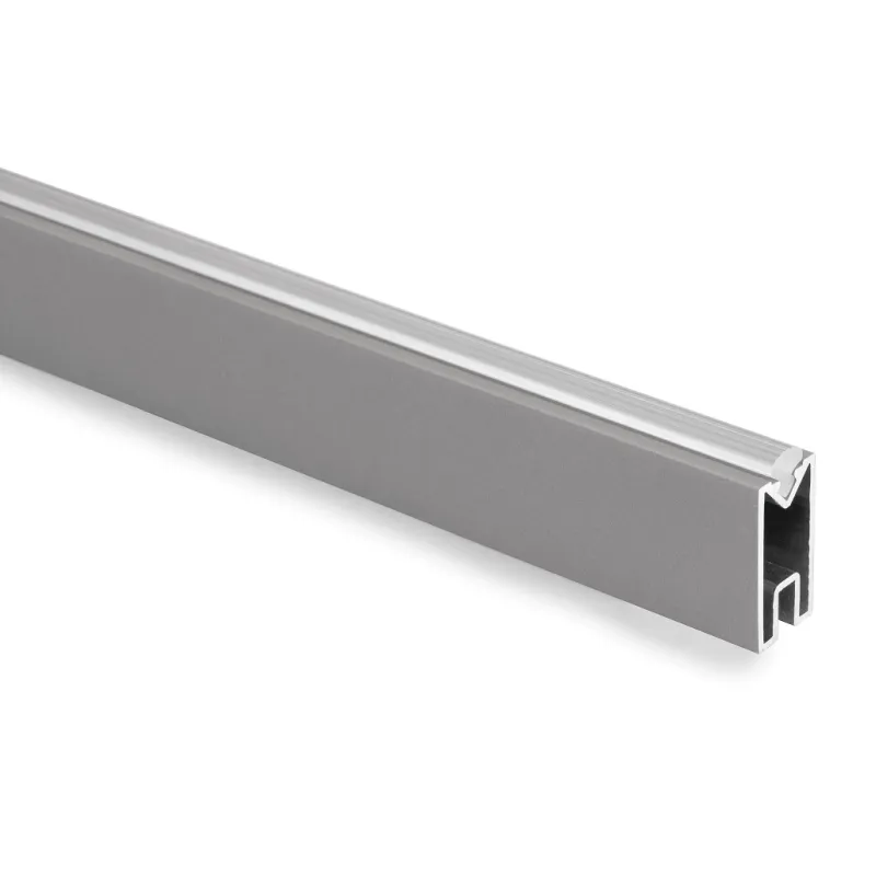 Barre de penderie de 1 m pour système modulaire de dressing ZERO / Beige