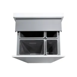 Poubelle coulissante STRONGBIN 600 – 72 L / Grise
