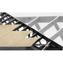 Panneau MFP à bord droit 2500 x 1250 mm
