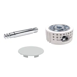 Kit de ferrures d’assemblage pour lit SPIRAL LOCK / Blanc