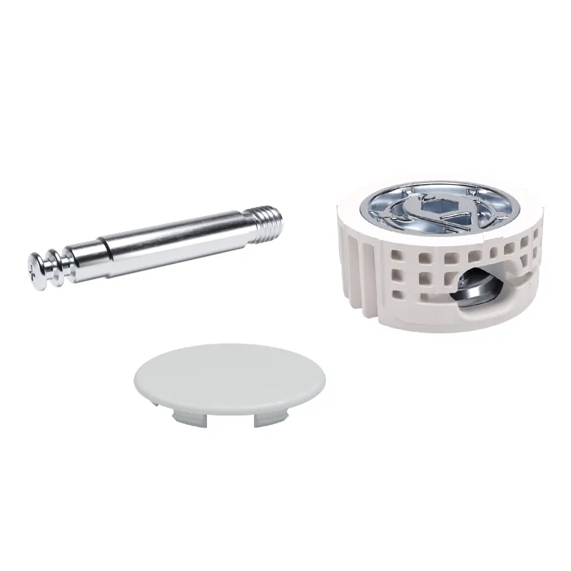 Kit de ferrures d’assemblage pour lit SPIRAL LOCK / Blanc