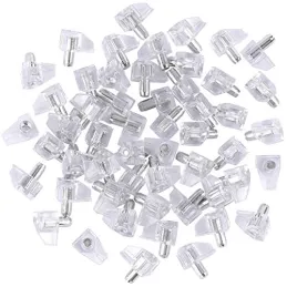 Support d’étagère 5 mm SAFETY / Transparent – 100 pièces