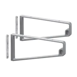 Support de tablette SOLARIS / Chrome mat – paire