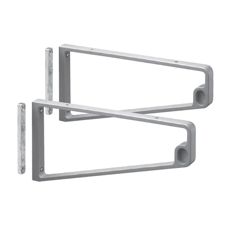 Support de tablette SOLARIS / Chrome mat – paire