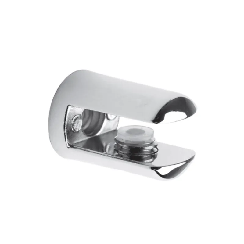 Support d’étagère BRIX / Chrome brillant