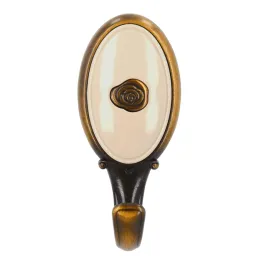 Porte-manteau mural ANTICO Mini / Laiton vieilli